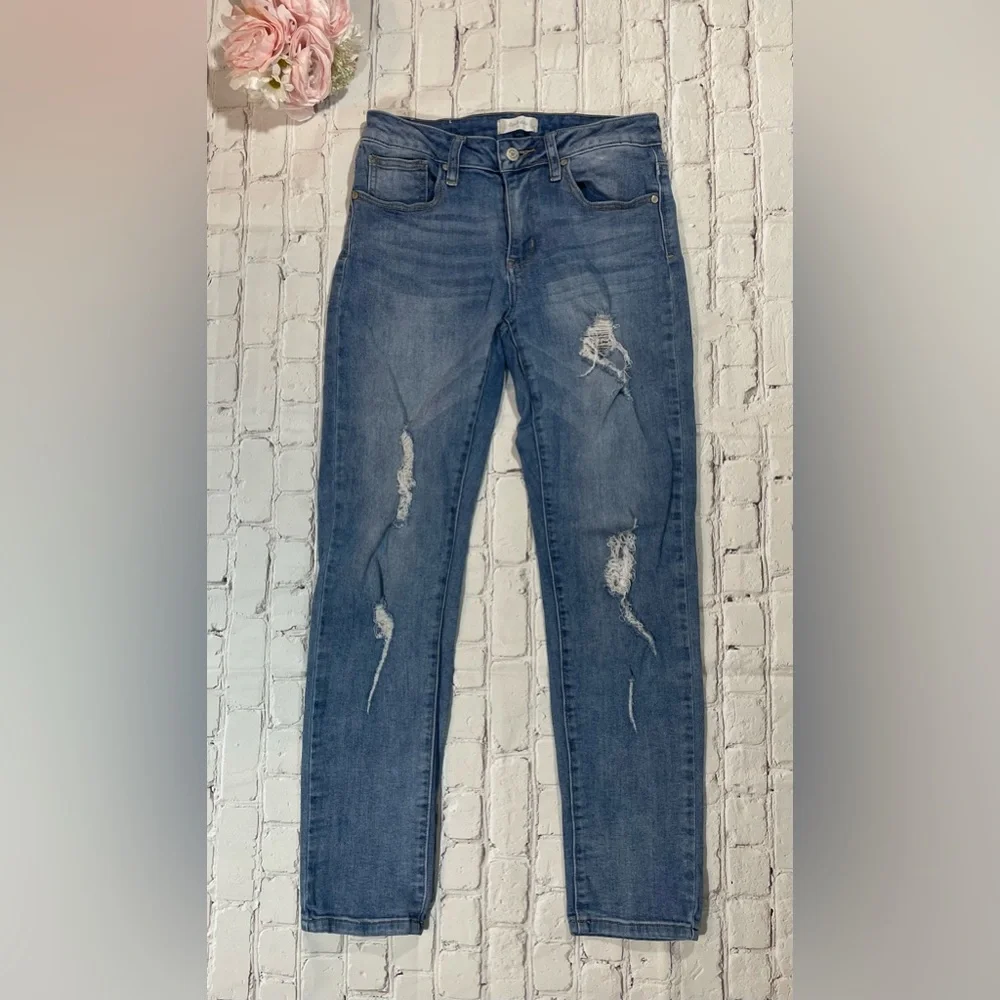 Altar’d State Skinny Distressed Jeans